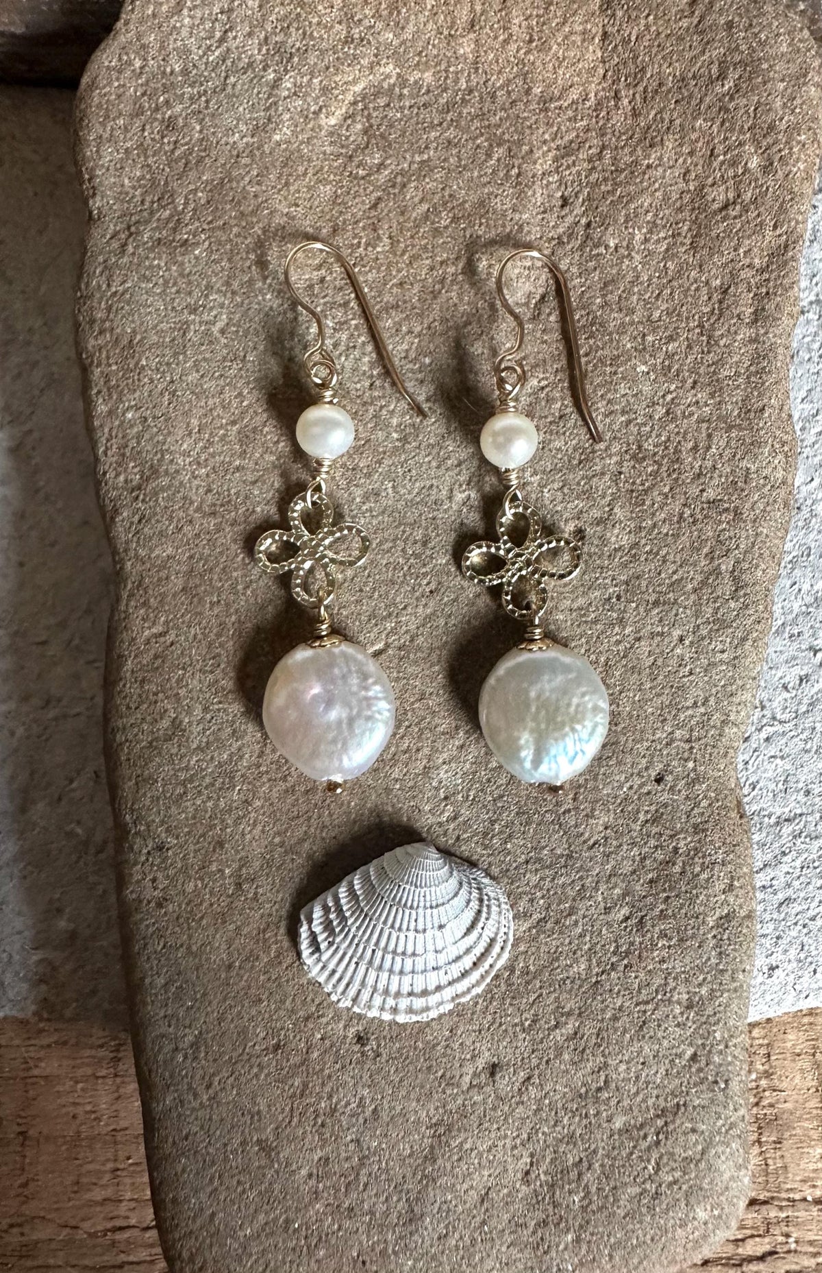 Freshwater Pearl Dangle Earrings